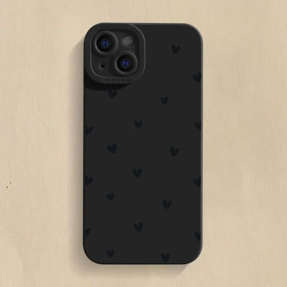 Coque Silicone Black Love