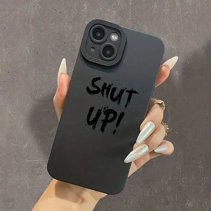 Coque Don't Touch My Phone et Shut Up