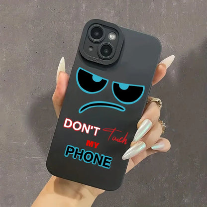 Coque Don't Touch My Phone et Shut Up