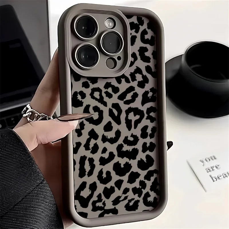 Coque Léopard Silicone