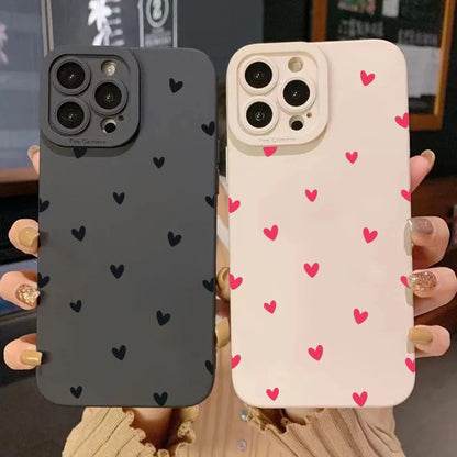 Coque Silicone Black Love